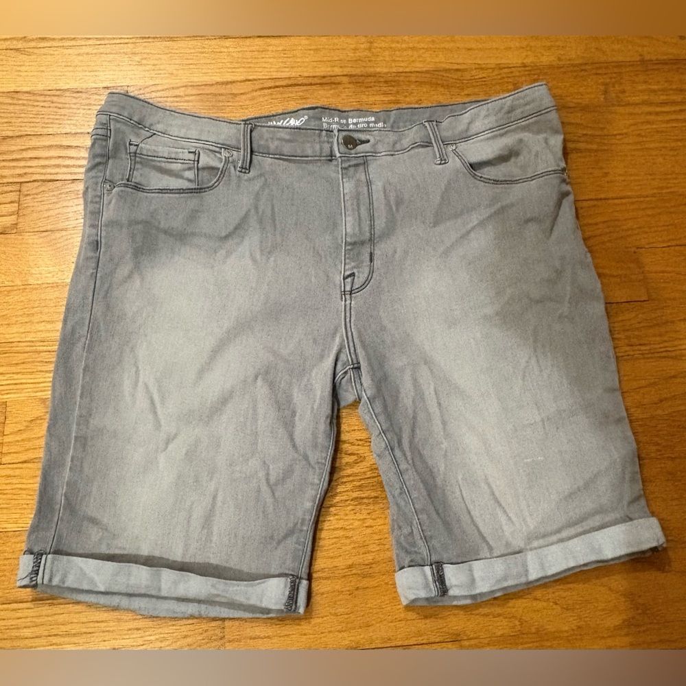 Gray Mossimo Bermuda Shorts
